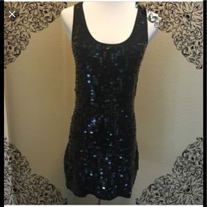 NWT Sequin Mini Dress Sz L